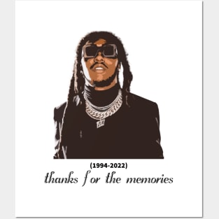 Takeoff thank you for the memories Posters and Art